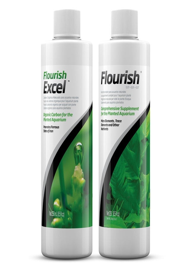Trinity Treats Flourish Supplement 250ml, Flourish Excel Organic Carbon 250ml including Microfiber Cleaning Cloth(Flourish planted Aquarium Supplement Flourish Excel Organic Carbon for Aquatic Plants) - Image 1